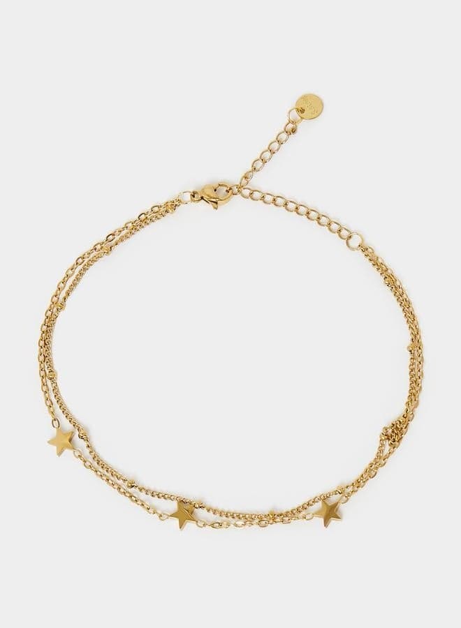 Styli Star Drop Anklet – Elegance at Every Step - Image 1