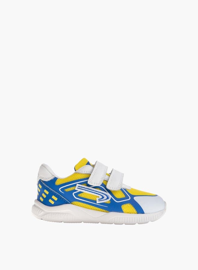 Boys Jwhite 979200 Premium Panelled Sneakers for School - Image 1