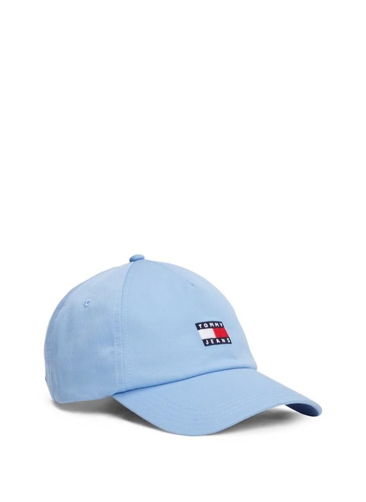 TOMMY JEANS Women's Logo Curved Peak Cap - Elegant Casual Wear - Image 1