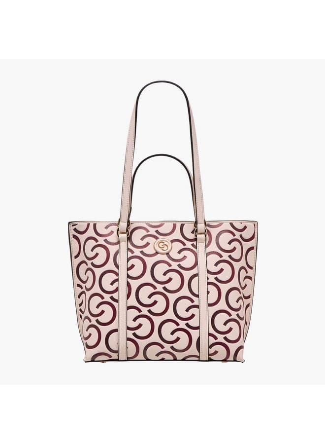 Celeste Signature Monogram Tote - Elegance and Utility Combined - Image 1