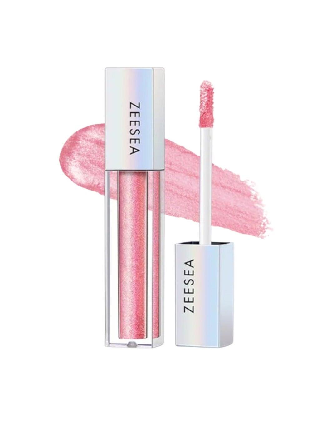 ZEESEA Sakura Rain PK02 Glitter Galaxy Liquid Eyeshadow - Image 1