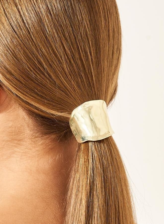 Luxe Metallic Shine Hair Tie - Image 1
