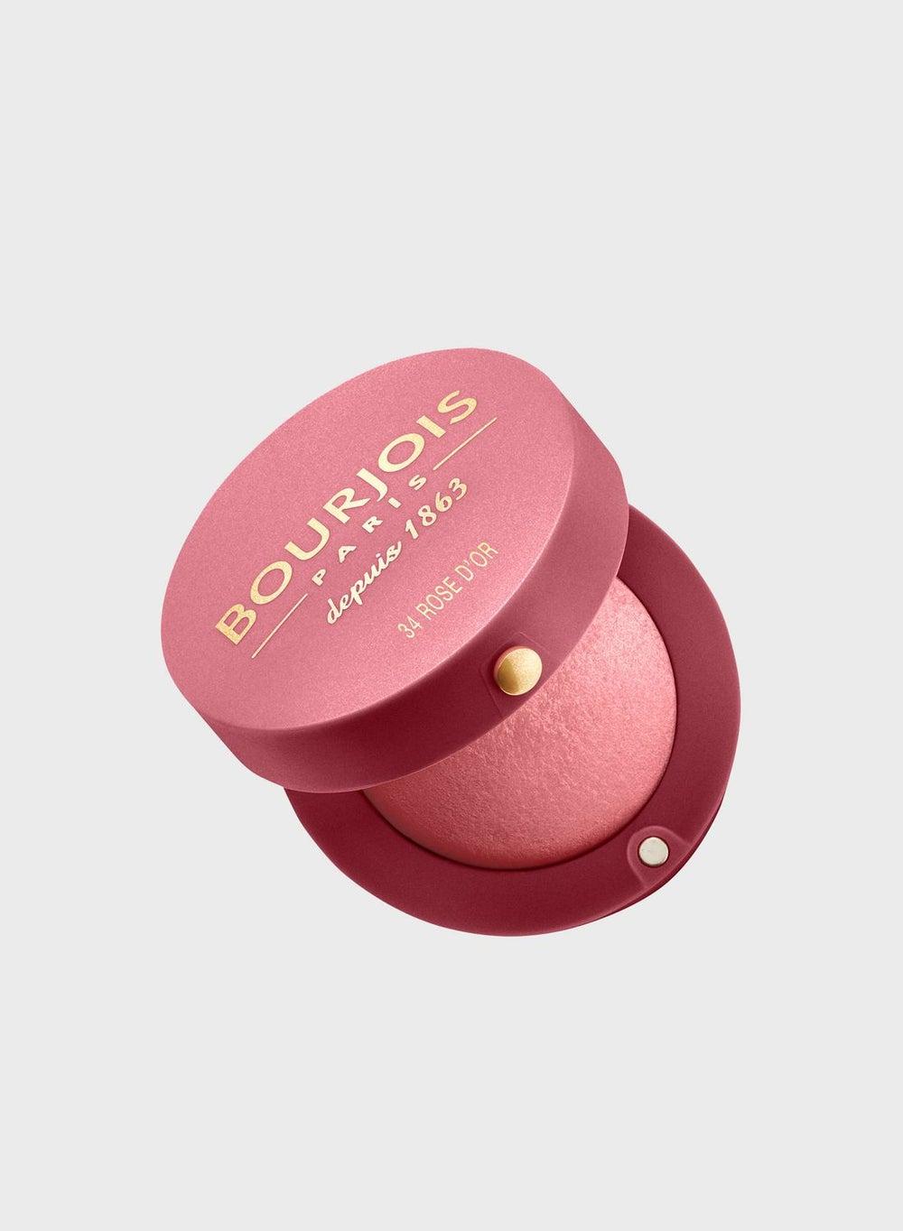 Bourjois Rose D'or Little Round Pot Blush – 34 – 2.5g - Image 1