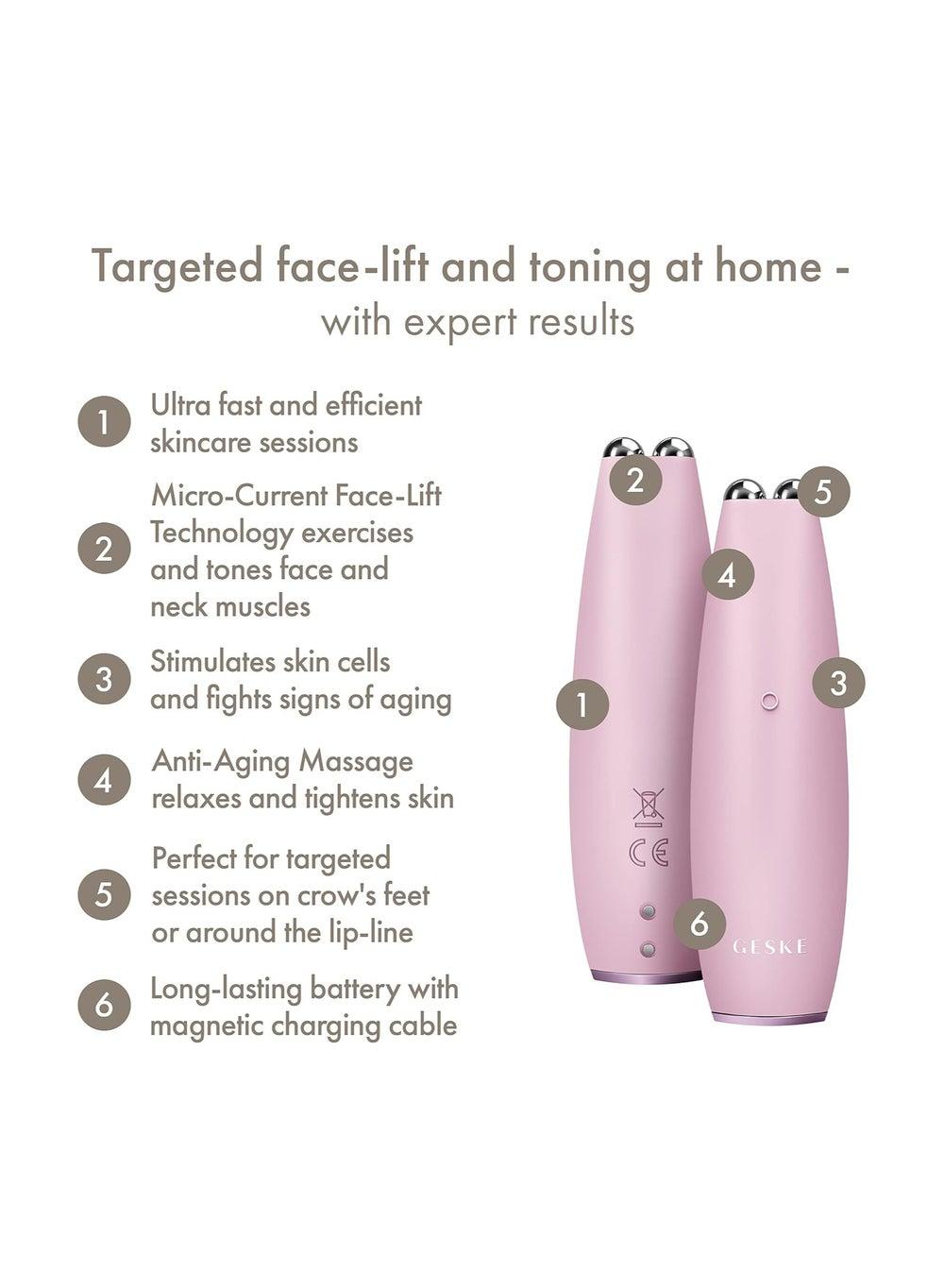 6-in-1 MicroCurrent Face-Lift Pen Gk000013Pk02 - Elegantly Pink - Image 1