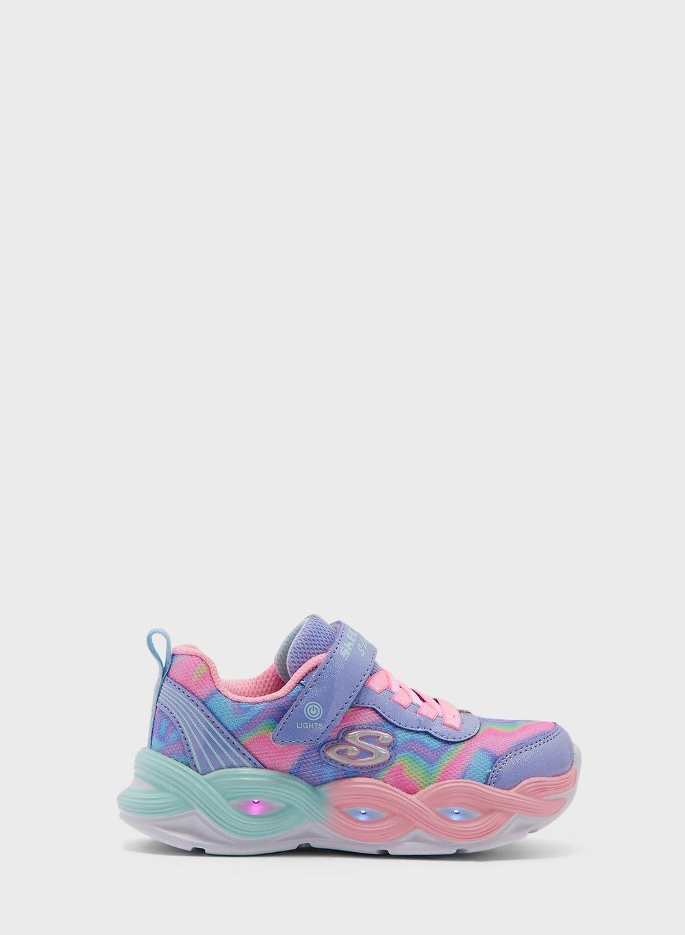 Skechers S-Lights Twisty Glow Sorbet Swirl - Light-Up Sneakers - Image 1
