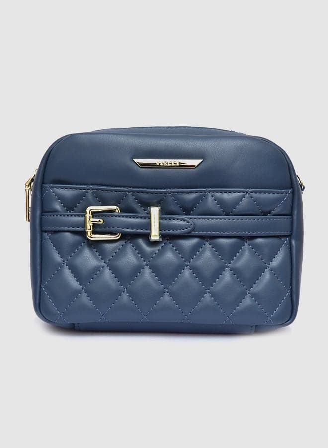 Vincci Elegance Quilted Chain Shoulder Bag for Women - Image 1