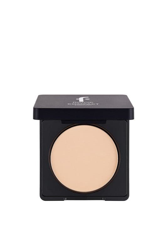 Flormar NP Medium Soft Peach Compact Powder - 092 - Image 1
