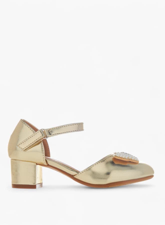 Elegant Butterfly Ballerinas LM017Gold for Young Girls - Image 1