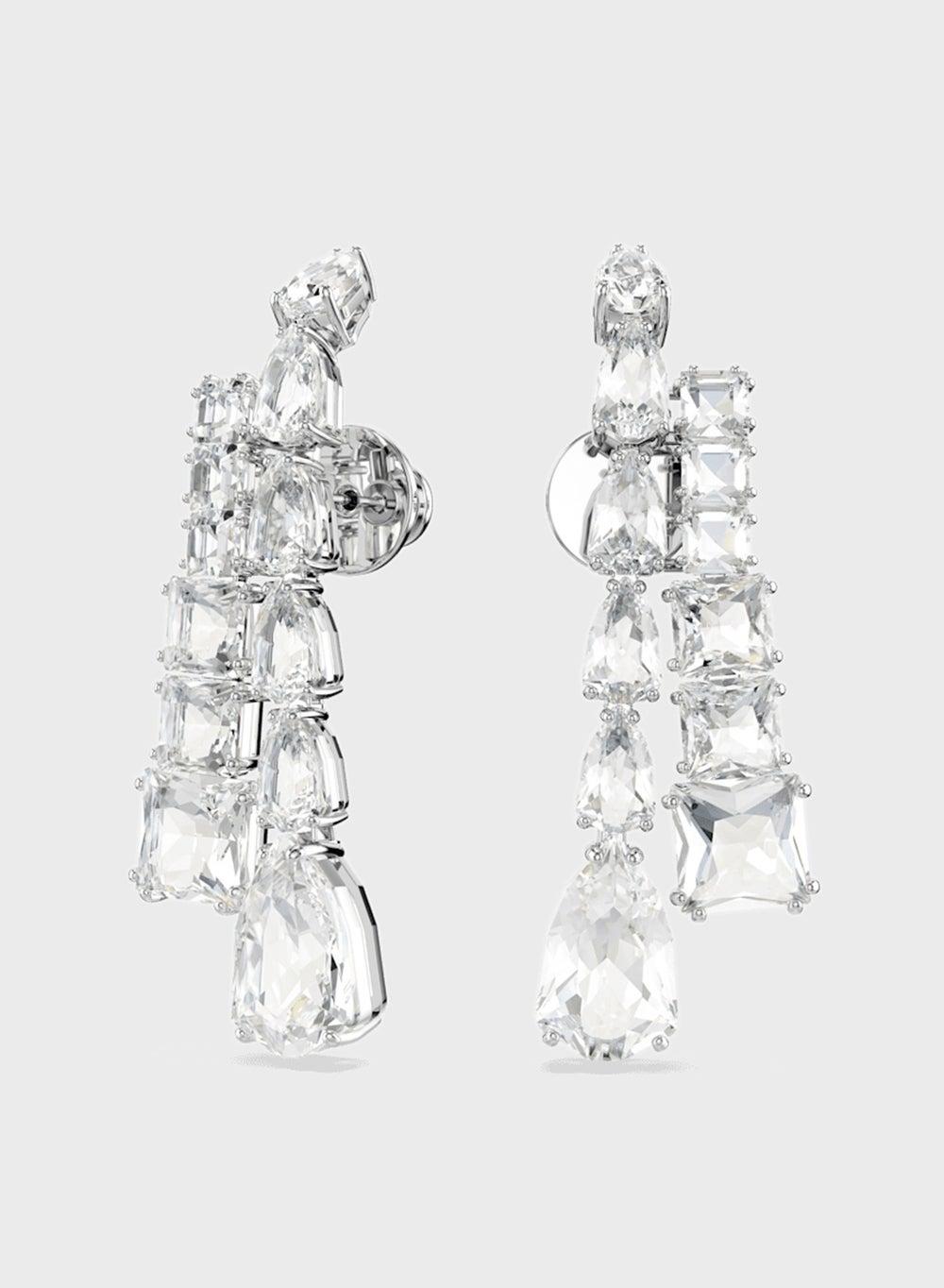 SWAROVSKI Matrix Elegance: Crystal Drop Earrings - Image 1