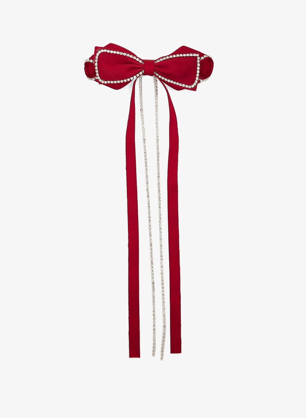 2PK Fj258199 Elegant Multicolor Bow Clips - Image 1