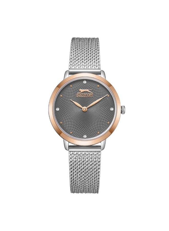 Slazenger Elegance Rose Gold Mesh Watch SL.9.2397.3.02 - 32mm - Image 1