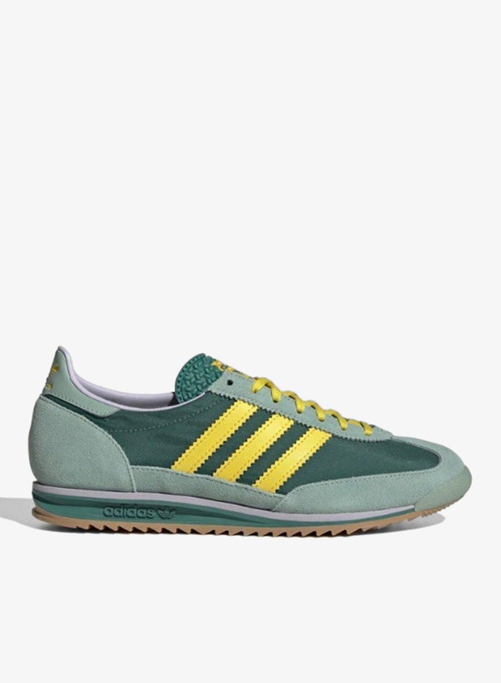 SL 72 OG W Green Originals: Retro Low-Top Sneakers - Image 1
