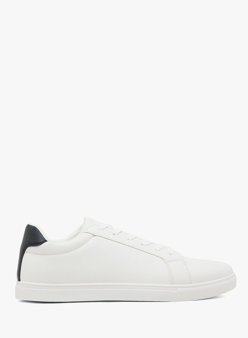 Louie Essential Mfw White/Black Low-Top Sneakers - Image 1