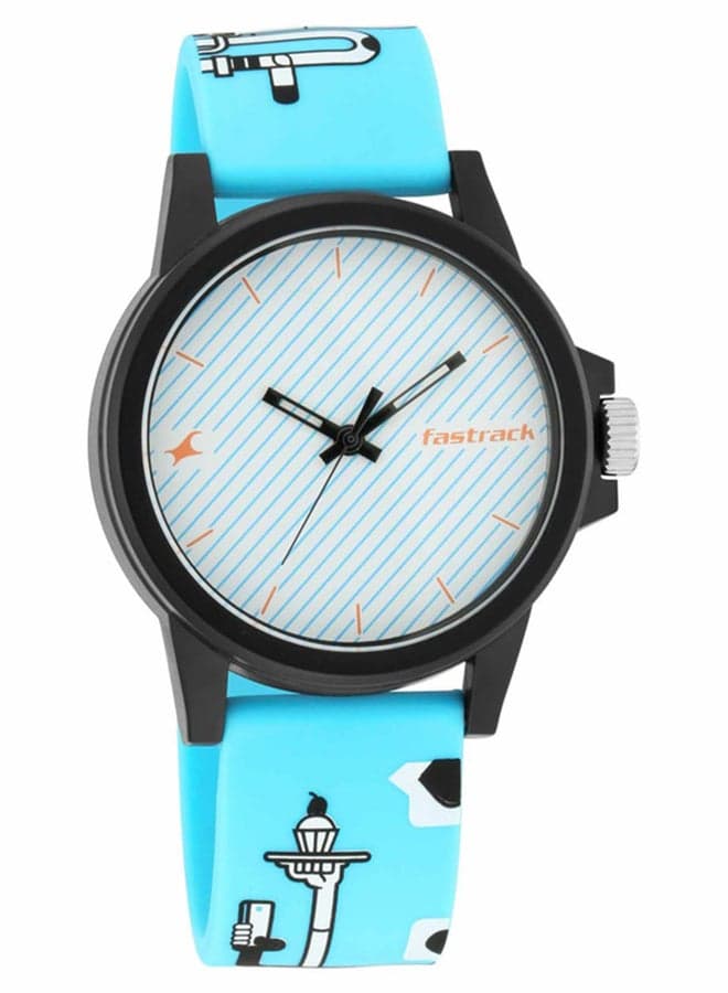 Fastrack 68012PP08 Silicone Analog Watch - Social Media Inspired - Image 1