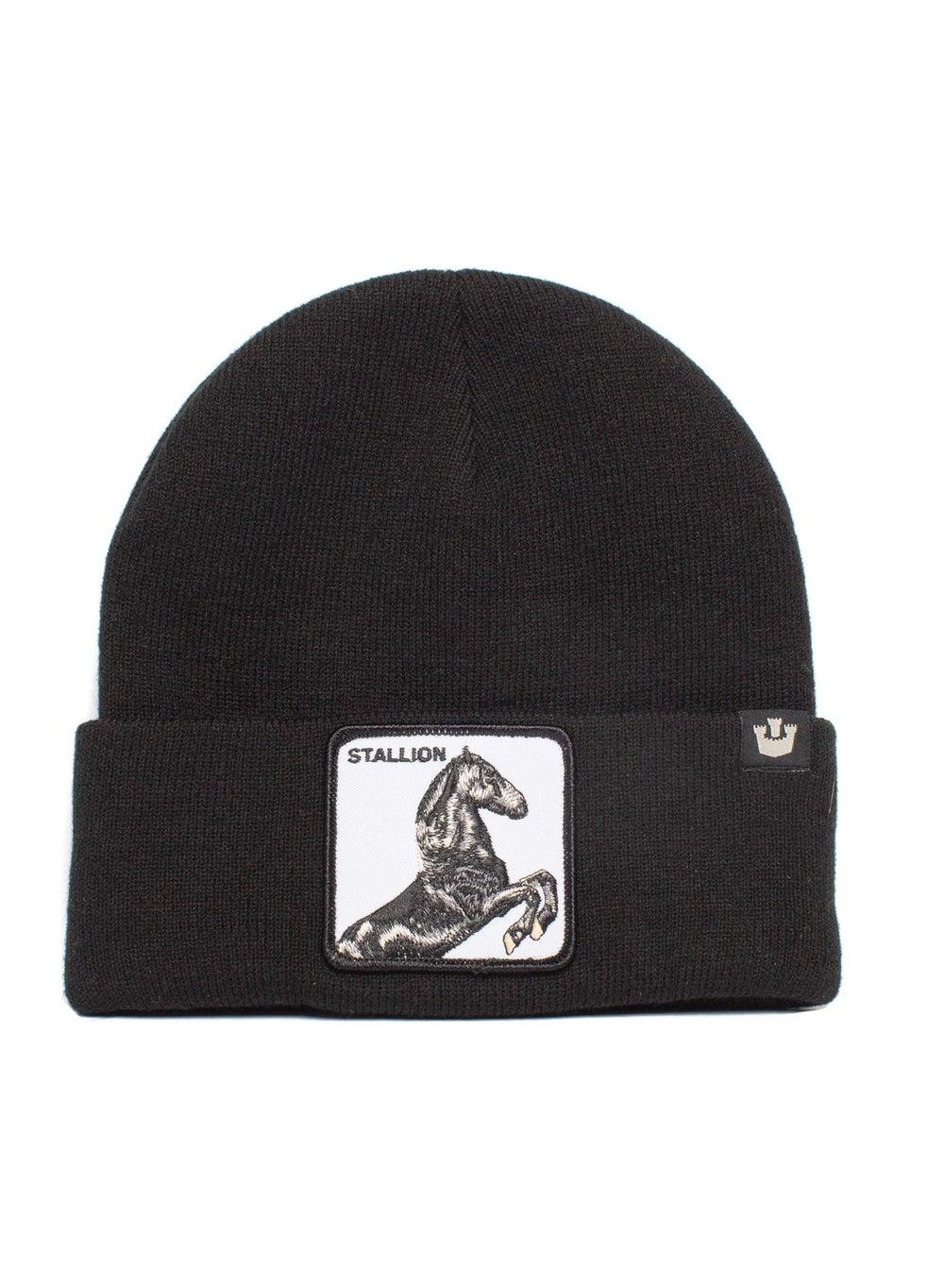Goorin Bros. Equestrian Chic Beanie Hat - Horse Motif - Image 1
