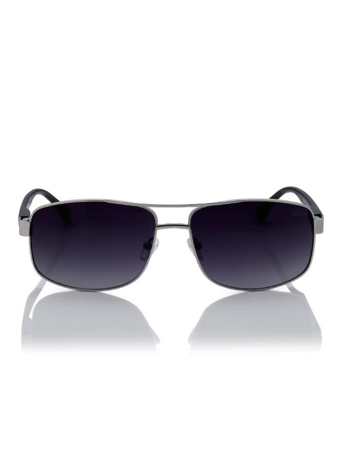 Lee Cooper LC1203C02 Silver Frame Polarized Sunglasses for Men - Image 1