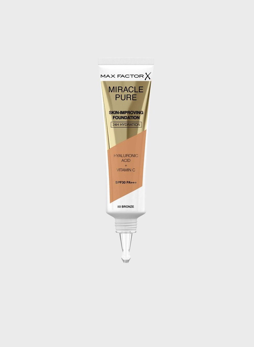 Miracle Pure Liquid Foundation 80 – Bronze Glow - Image 1