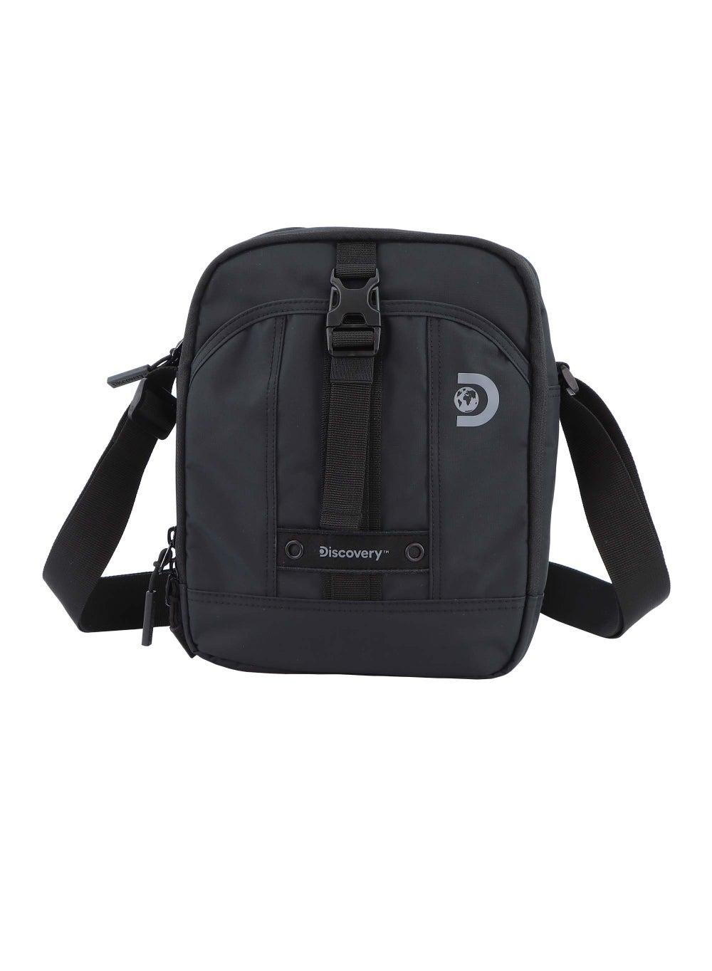 Discovery SHIELD RPET Polyester Black Travel Tablet Bag - Image 1