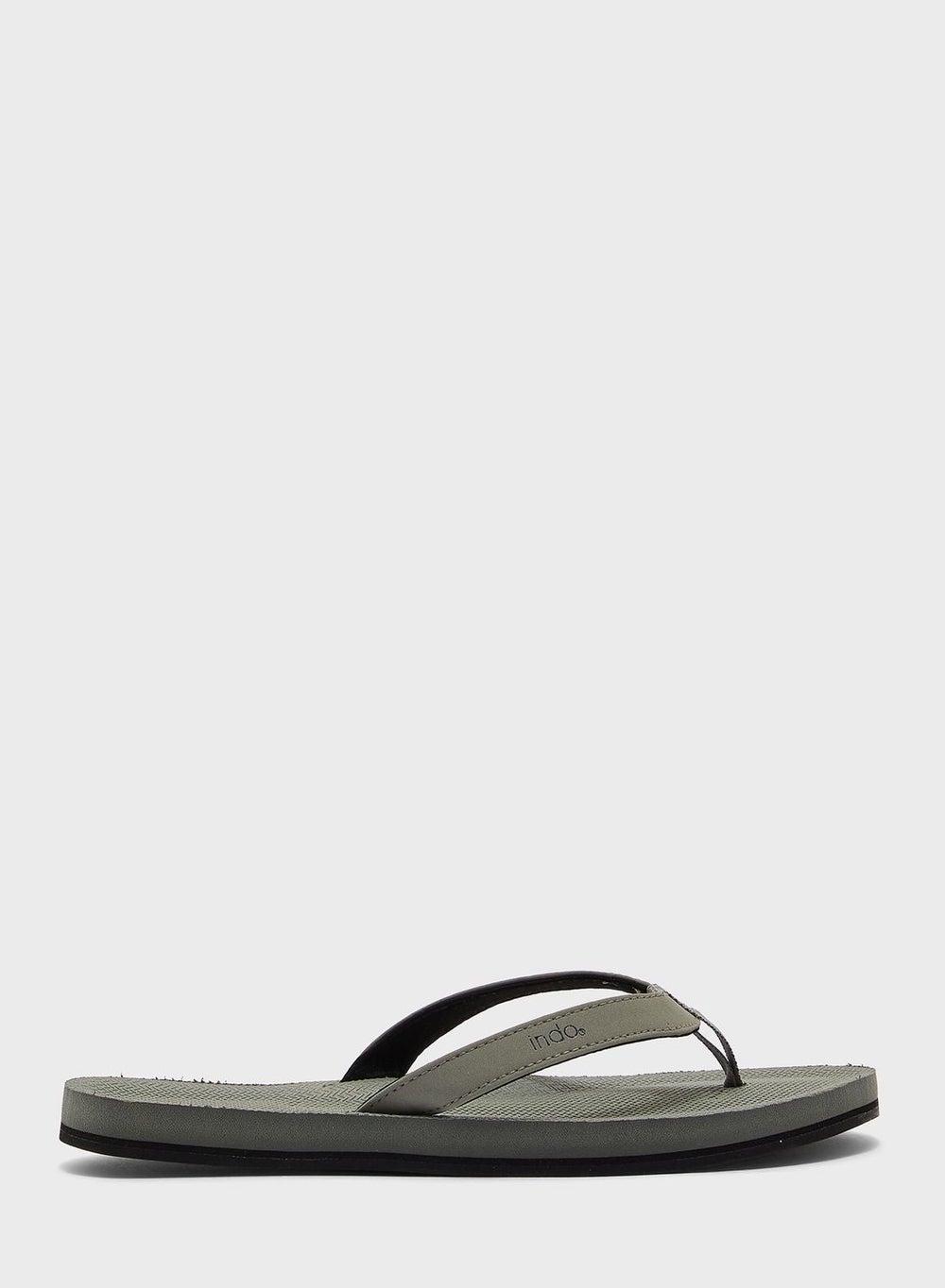 Wffgranite Elegant Grey Casual Flip-Flops for Women - Image 1