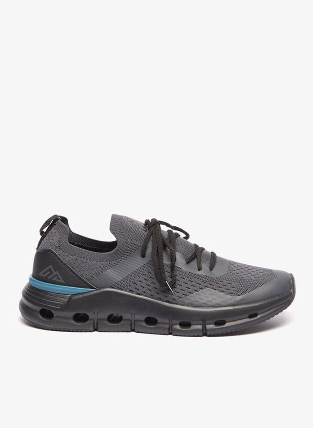 Sx20230328Mgrey Elegant Grey Colourblock Low-Top Sneakers - Image 1