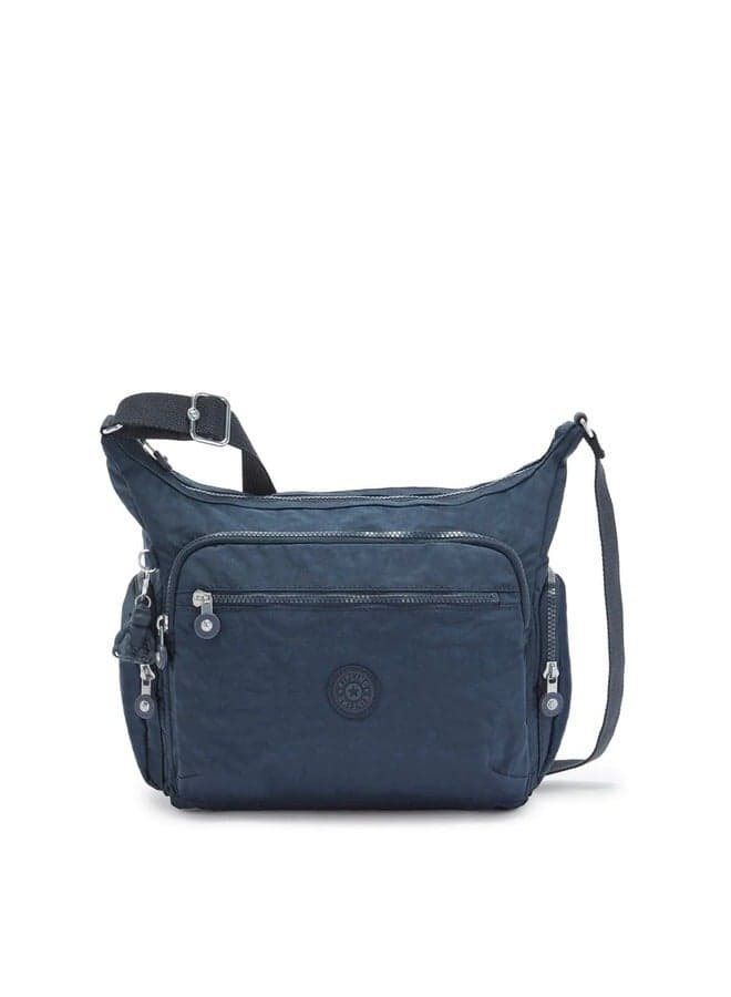 Kipling Gabbie Medium Blue Bleu 2 Crossbody Tote - Image 1