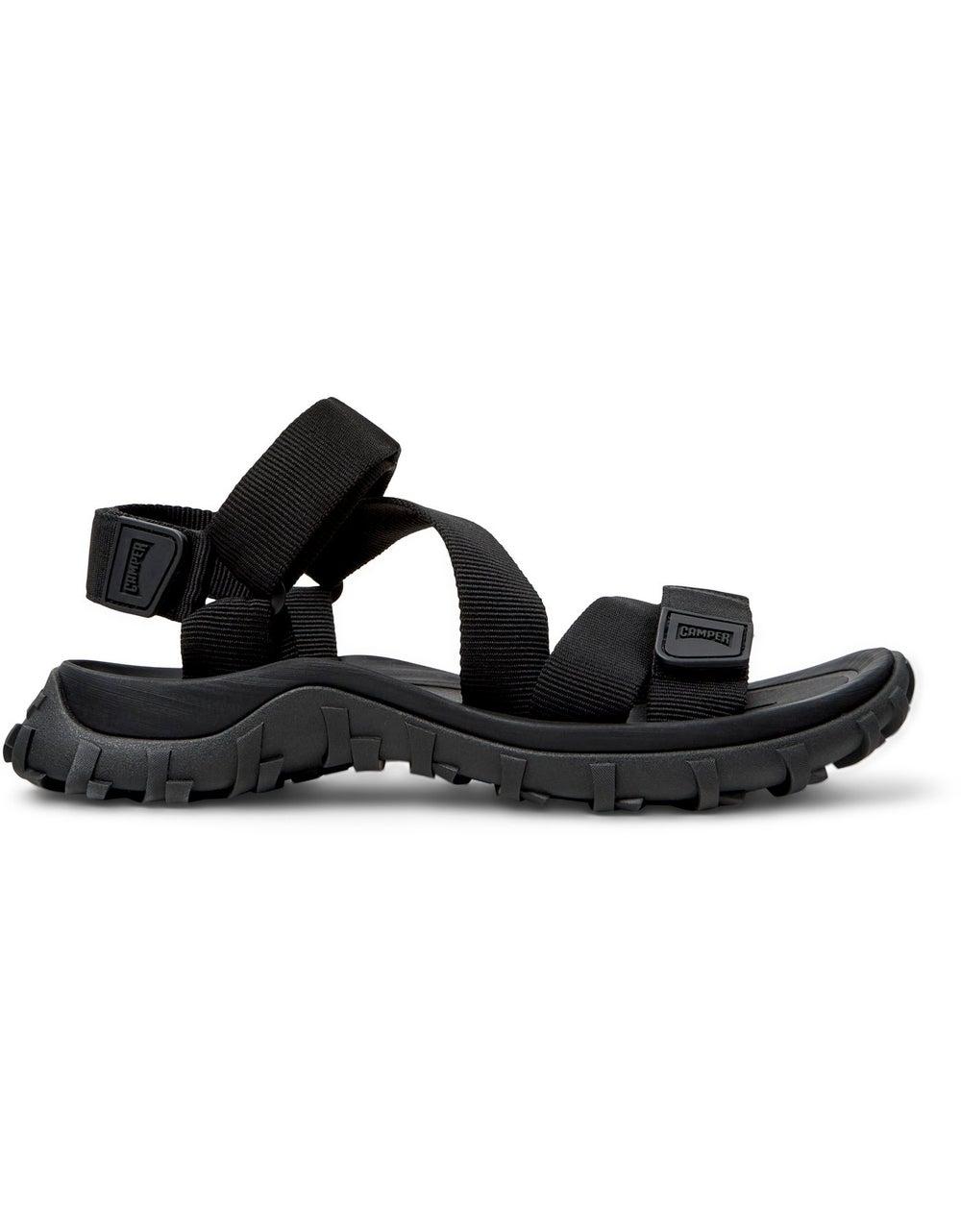 Drift Trail Black Men's Sandal with Enhanced Outdoor Performance - Image 1