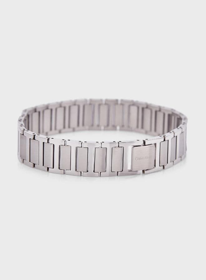CALVIN KLEIN Men's Structured Links Stainless Steel Bracelet - Image 1