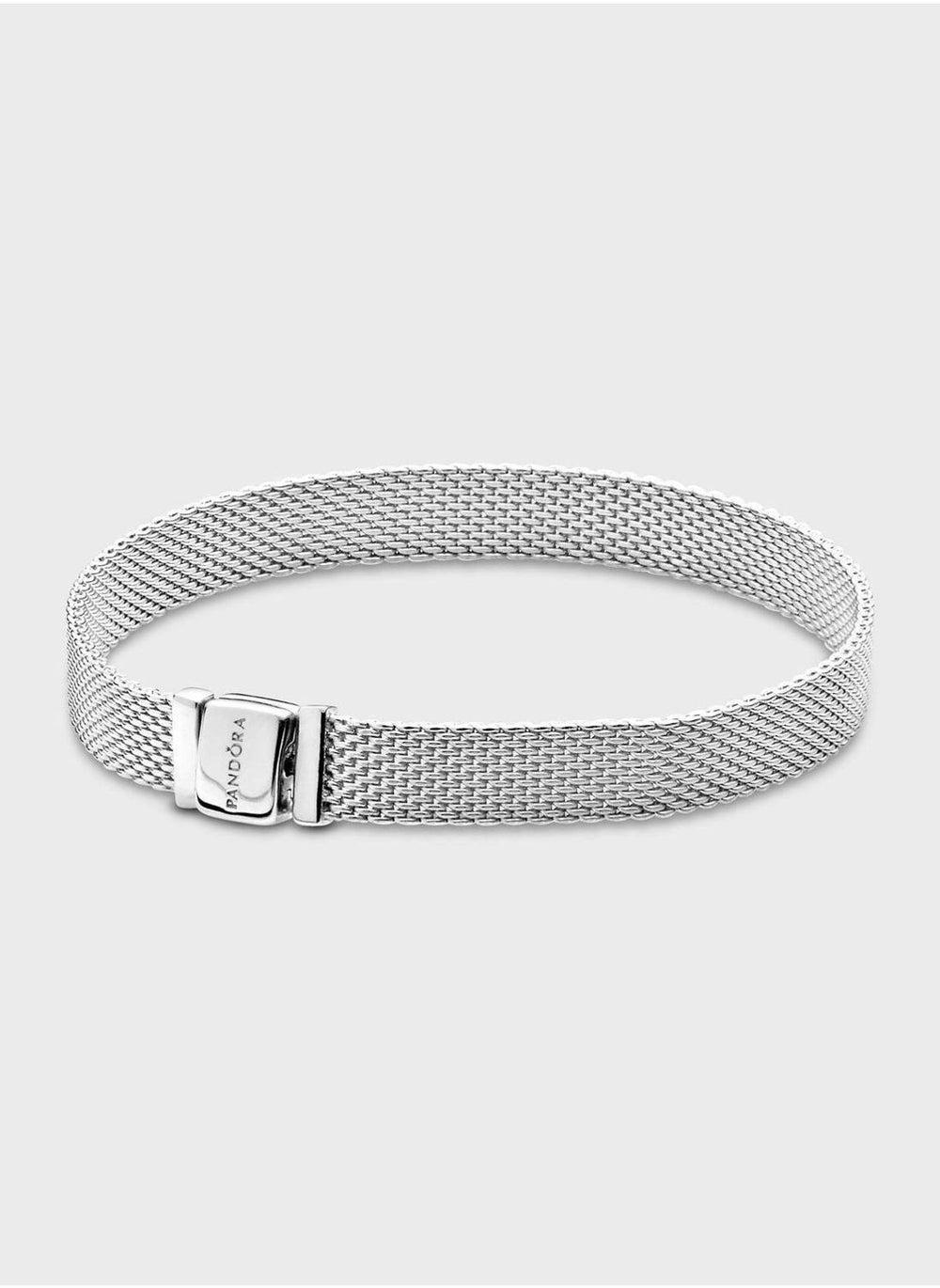 PANDORA Reflexions Elegant Sterling Silver Mesh Bracelet - Image 1