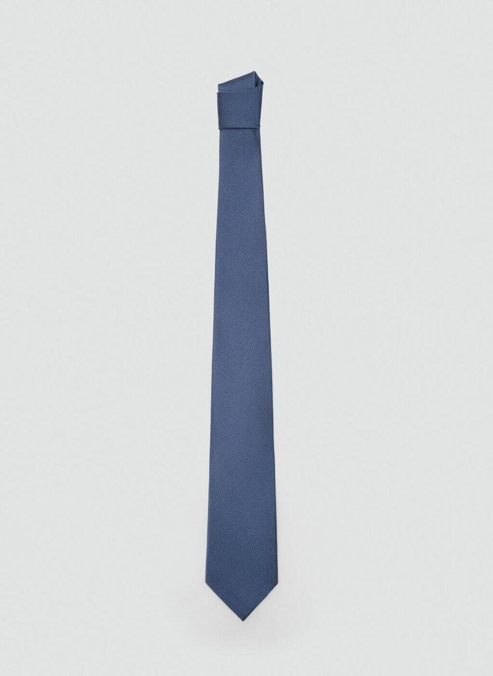 Mango Man Elegant Basic Tie – Essential Style for Men - Image 1