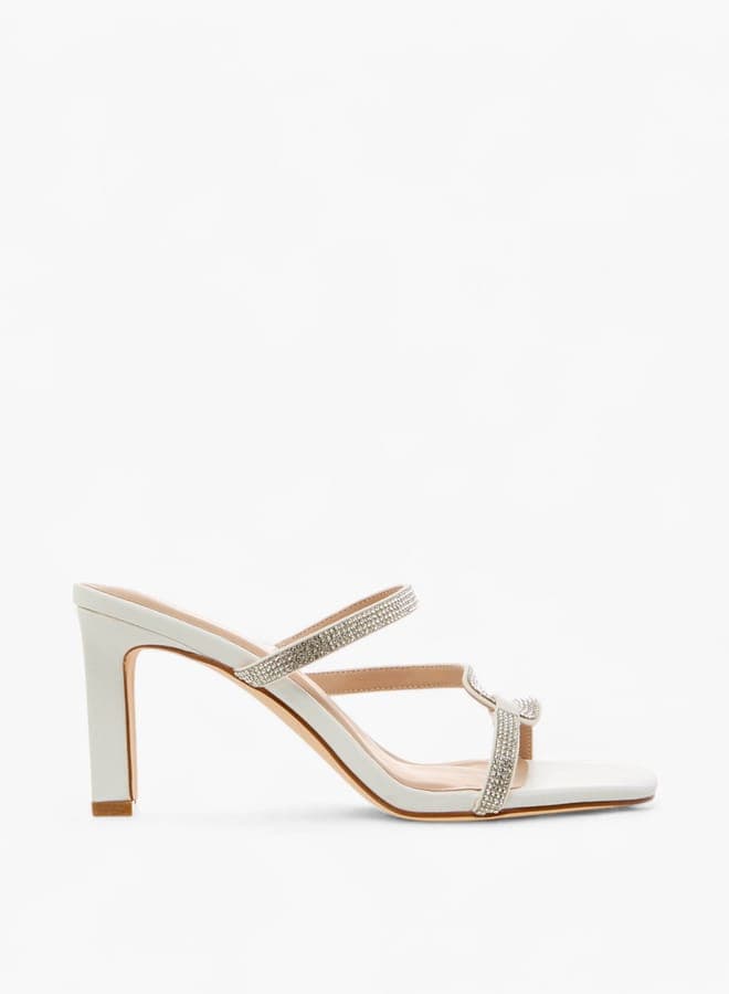 Elegant Ls15916 01White Women's Heel Sandals - Image 1