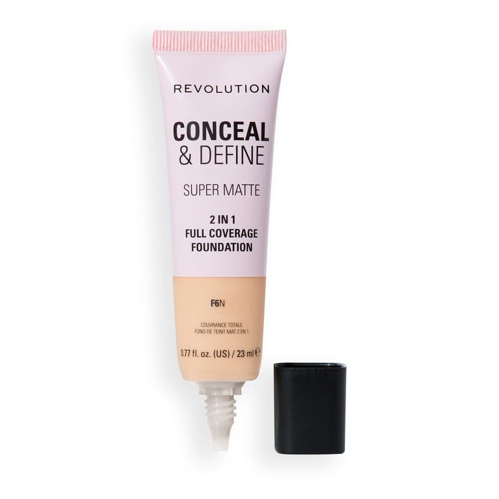 Matte Base Full Coverage Foundation F6N - Image 1
