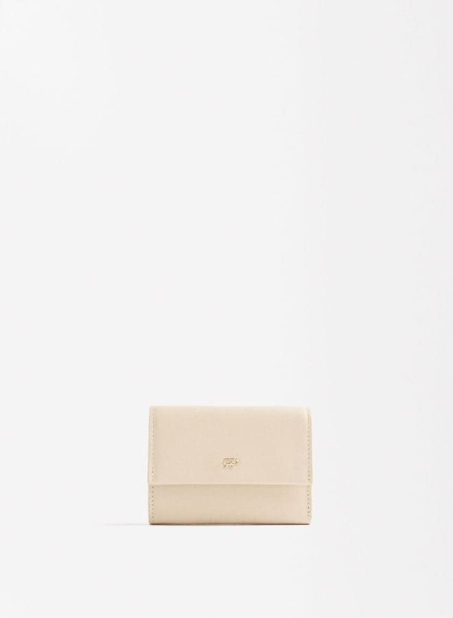 PARFOIS Beige Elegance: Chic Leather Wallet for Women - Image 1