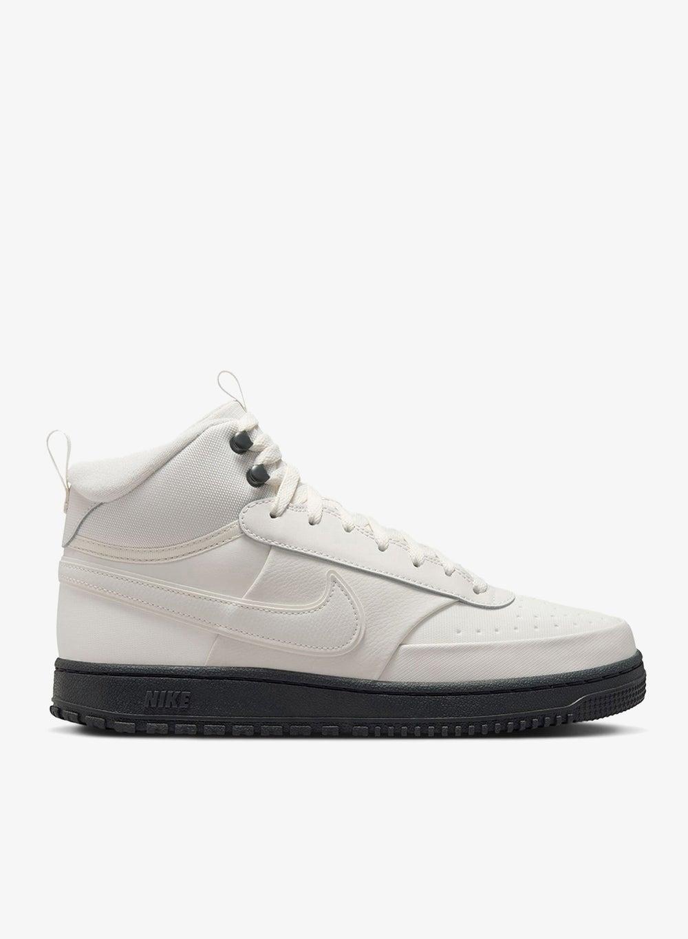 Elite Men's Court Vision Mid Grey Sports Shoe - Image 1