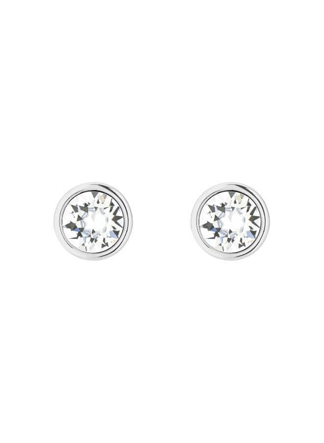 Karen Millen Crystal Dot Stud Earrings - Elegance Redefined - Image 1