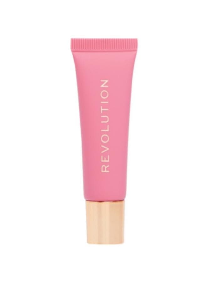 Revolution Juicy Peptide Lip Balm – Pink Strawberry Essence - Image 1