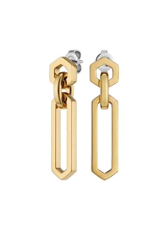 OLIVIA BURTON Hex Elegance Drop Earrings for Women - Image 1