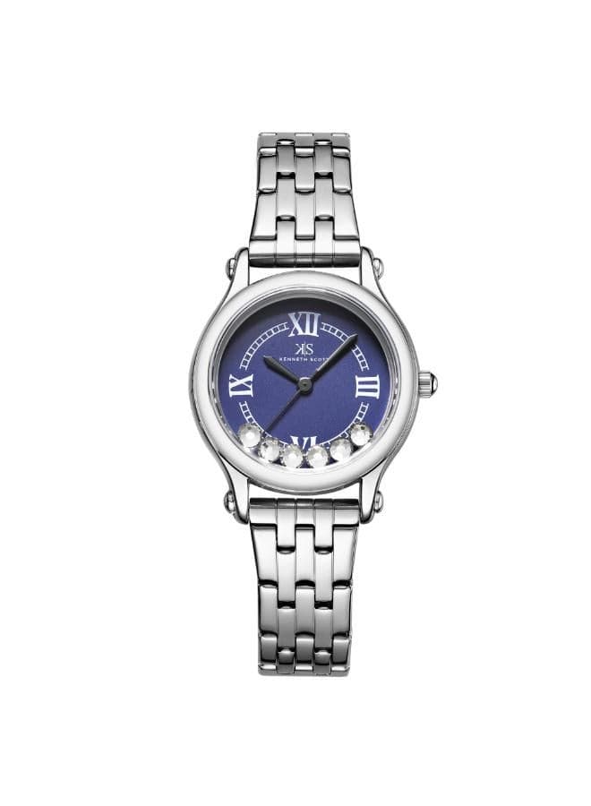 KENNETH SCOTT K25510-SBSN Elegant Stainless Steel Women's Watch - 30mm - Image 1