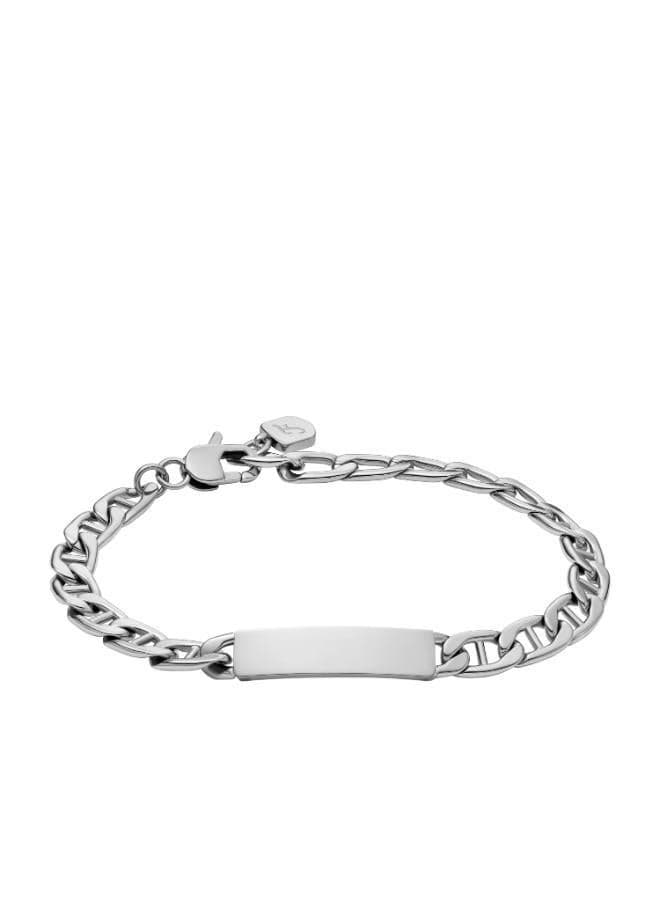 FOSSIL Jf04823040: Timeless Stainless Steel ID Bracelet - Image 1