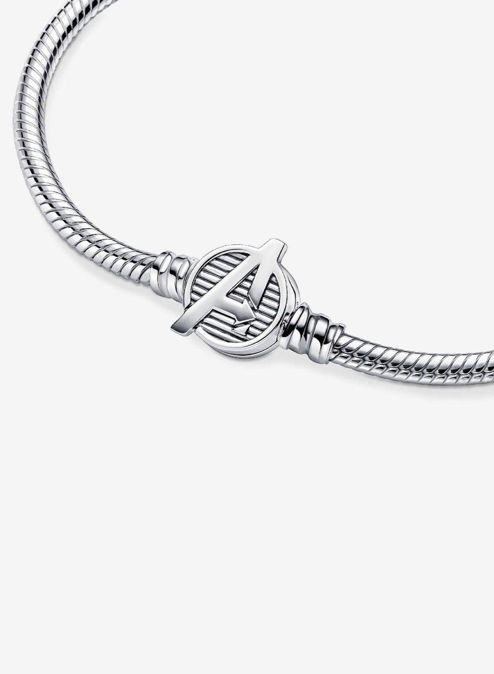PANDORA Marvel Avengers Logo Sterling Silver Bracelet - Image 1