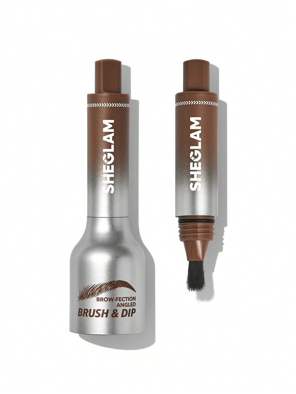 SG SHEGLAM Brow-Fection Auburn Mastery Brush & Dip - Image 1