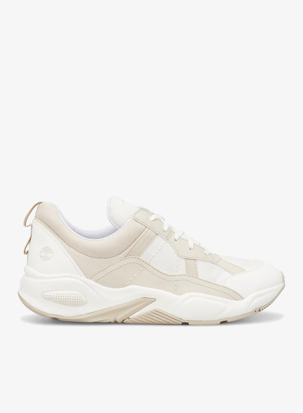 Delphiville Low-Top Sneakers in White – Sustainable Comfort - Image 1