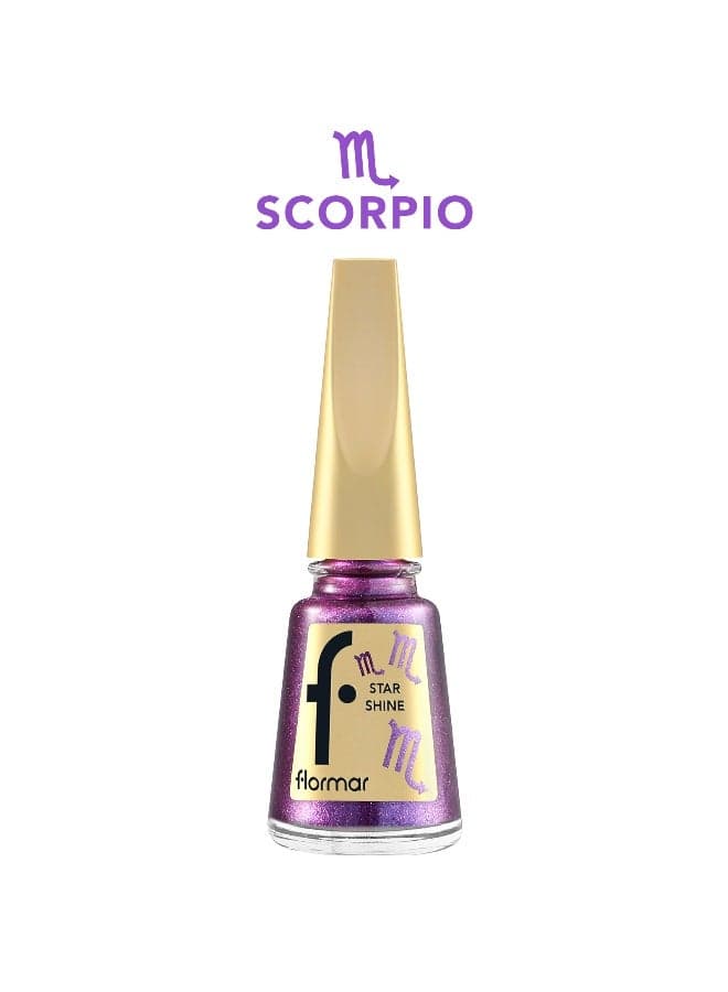 42 Passionate Scorpio Star Shine Nail Enamel - Image 1