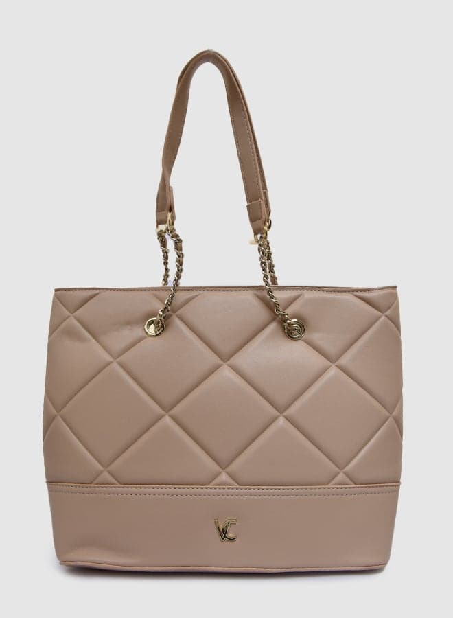 Vincci Elegance: Chic Quilted Women's Tote Bag - Image 1