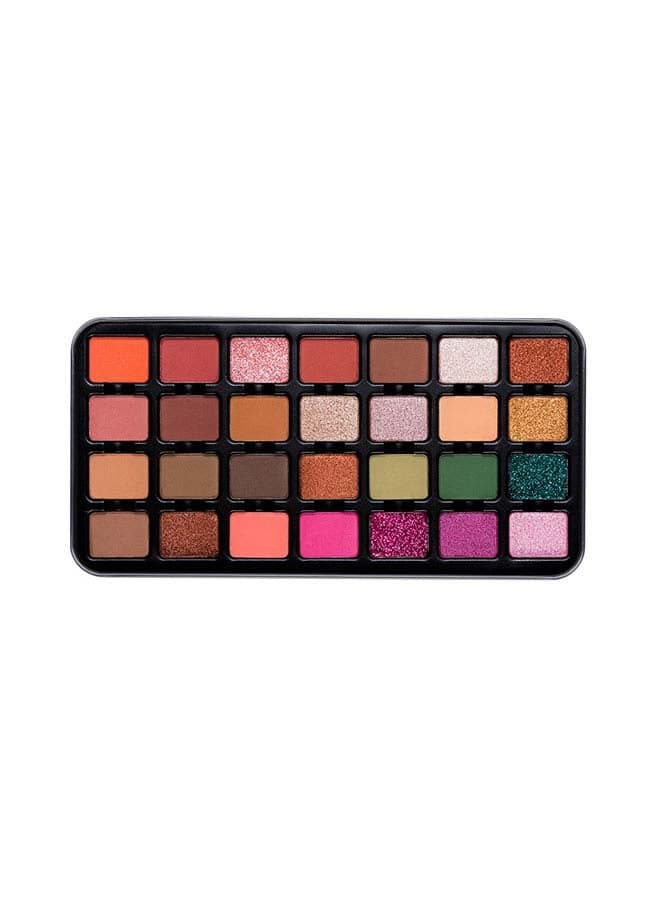 C-A101 Pro Eyeshadow Palette: Vibrant Multicolour Spectrum - Image 1