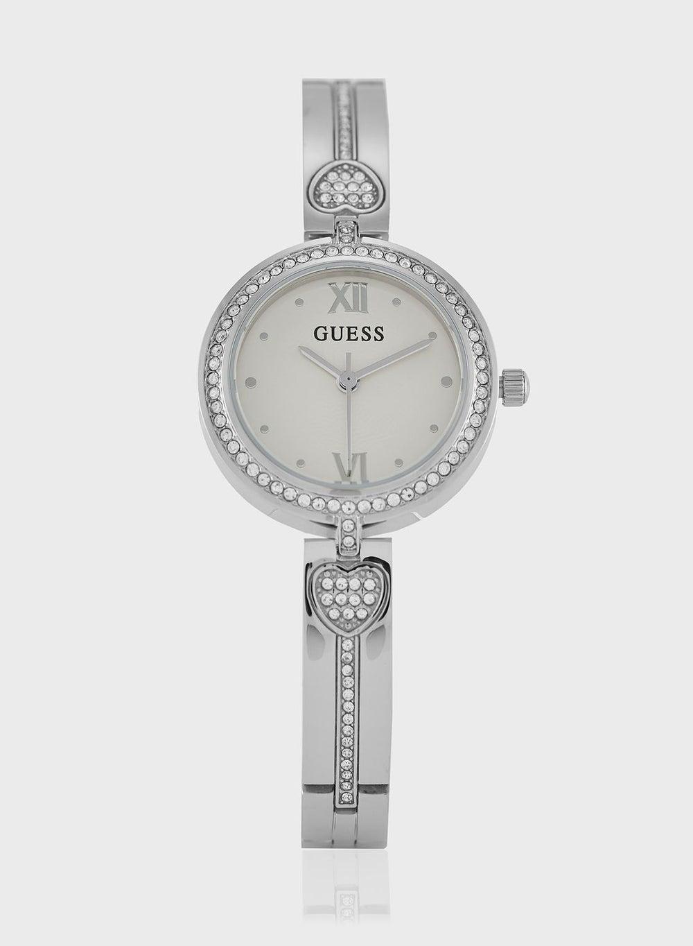 GUESS Lovey Femme Analog Watch GW0655L3 with Rose Gold Accents - Image 1