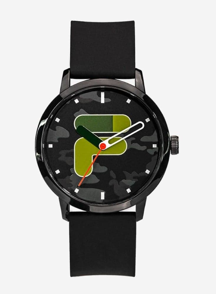 FILA Adult Unisex Analog Watch 38-326-103 with Silicone Strap - Image 1