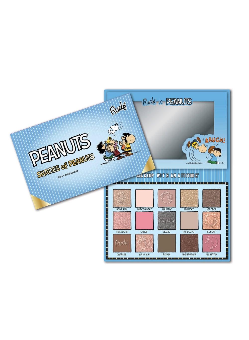 Peanuts Cool-Toned Palette – Pink & Brown Shades - Image 1