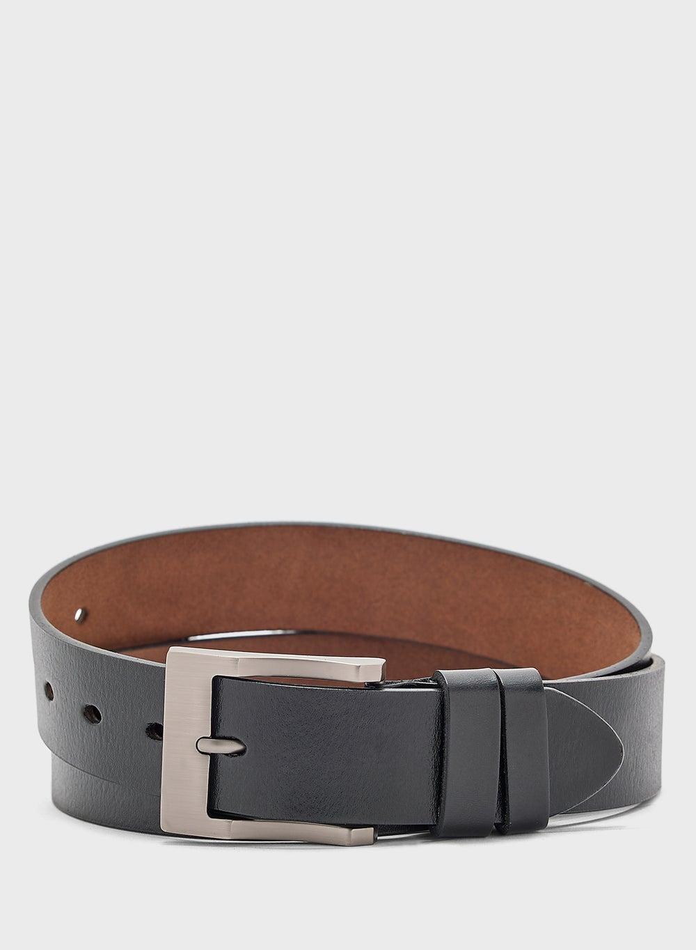 Robert Wood Genuine Leather Men's Formal Belt - Image 1