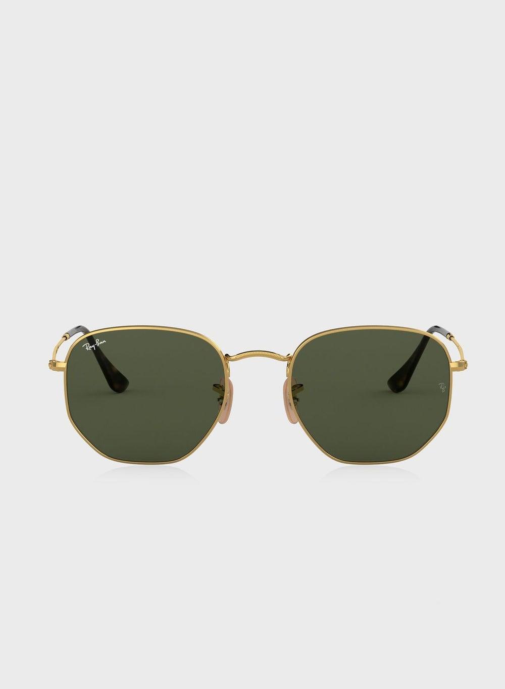 Ray-Ban RB3548N Hexagonal Flat Sunglasses - A Modern Twist - Image 1