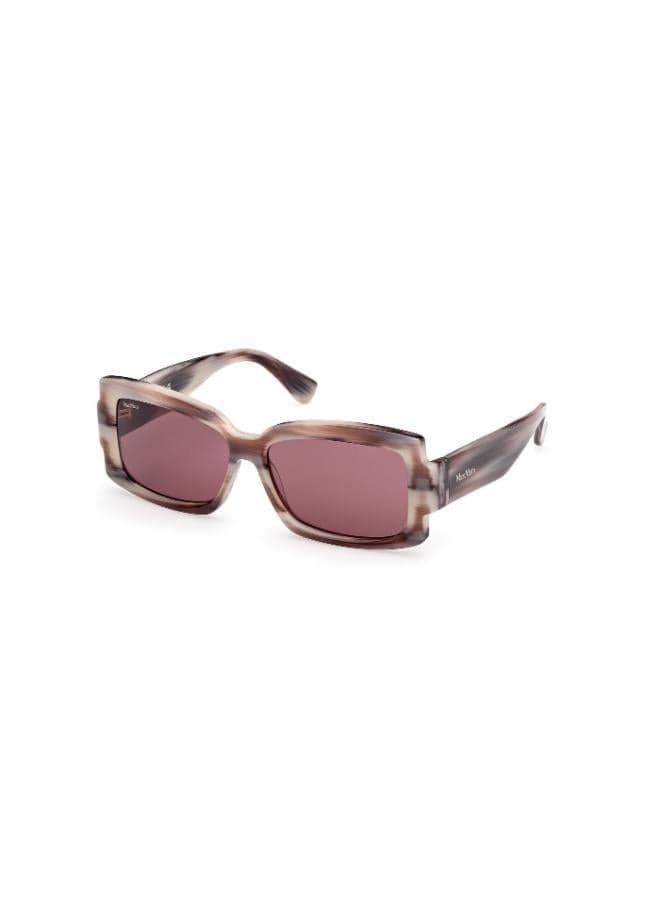 MaxMara Lee-3 MM0140 Oversized Havana Sunglasses - Image 1